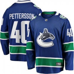 Replica NHL Fanatics Branded Home Jersey Elias Pettersson SR